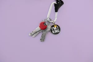 ID Tag mit Aufschrift