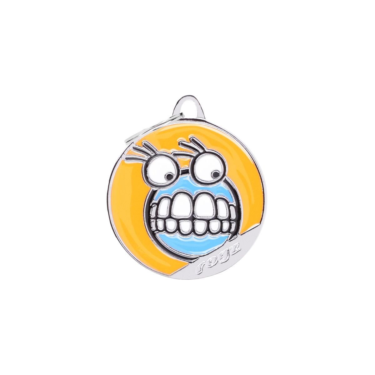 rogz Orange Grinz ID Tag pour chiens